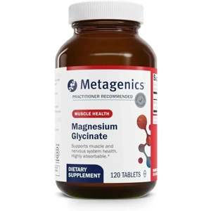 Metagenics Magnesium Glycinate - Sleep, Stress & Muscle Support - 120 Tablets