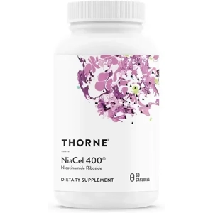 Thorne Research NiaCel 400 Nicotinamide Riboside, 60 capsu..