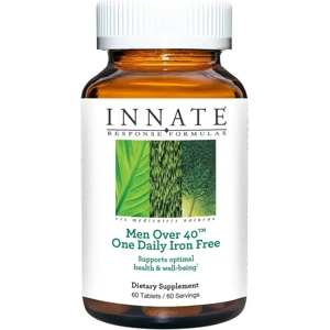 INNATE Men Over 40 Multivitamin - Iron Free, Vegetarian, 6..