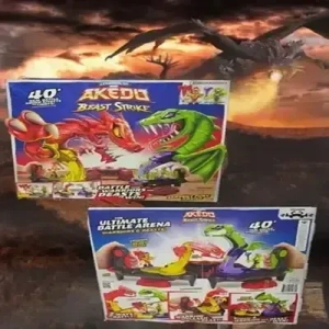 Akedo Beast Strike: Ultimate Serpent Fury Arena – Epic Bat..
