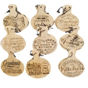 Hand-Crafted Engraved Bamboo Boards (Decor & Serving Collection)