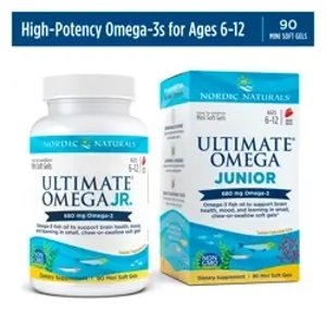 Ultimate Omega® Junior 680 mg total omega-3s (90 capsules)