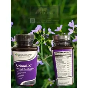Life Seasons Urinari-X Urinary & Yeast Support (90 Vegetar..