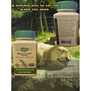Nature's Way Skullcap Herb 850mg | 100 Capsules | Natural ..