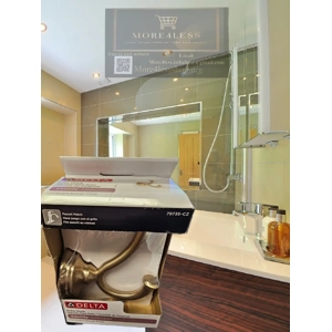 Delta Cassidy Towel Hook - Champagne Bronze, 4.25