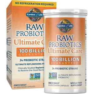Garden Of Life | Raw Probiotics Ultimate Care , 30 Capsules