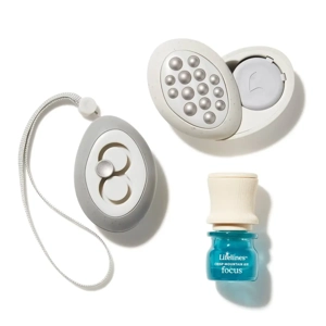 Two Pack Grounding Stones & Essential Oil Blend - Meditative Fidget Diffuser