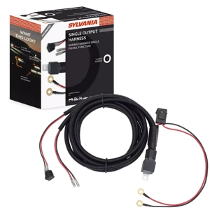 SYLVANIA Single Output LED Wiring Harness 12v on off Switch Power Relay