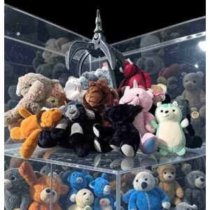 The experience of adopting a plushie, showing a high-quality stuffed animal and a personalized certificate to create a memorable gift.