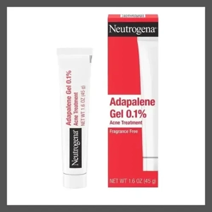 Neutrogena Stubborn Acne Adapalene Gel with 0.1% Adapalene Acne Treatment - 1.6oz