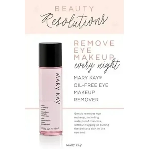 Mary Kay Oil-Free Eye Makeup Remover, Gentle & Effective, 3.75 fl. oz