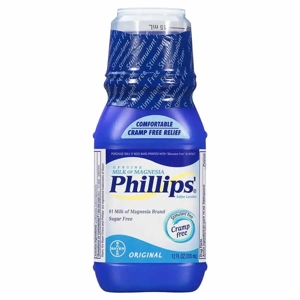 Phillips' Milk of Magnesia Liquid Laxative, Sugar Free By Bayer