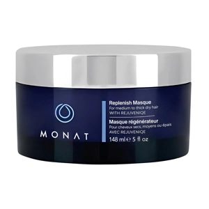 Monat Replenish Masque with Rejuveniqe for Medium to Thick Dry Hair-Choose Size