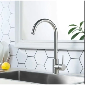 Lordear Brushed Nickel Sink Kitchen Sink Faucet Kitchen Ta..