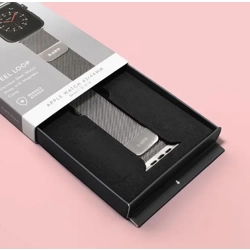LAUT Steel Loop Watch Strap for Apple Watch 38/40mm in Silver