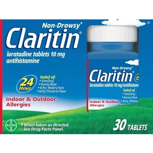 Claritin 24-Hour Non-Drowsy Allergy Medicine (Loratadine 10mg)