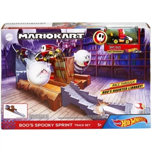 Hot Wheels Mario Kart Boo's Spooky Sprint Trackset