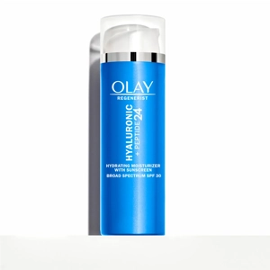 Olay Regenerist Hyaluronic + Peptide 24 Hydrating Moisturizer with SPF 30, 1.7 oz
