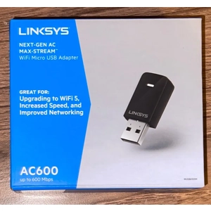 Linksys Max-Stream WUSB6100M - Dual-Band AC600 WiFi Adapter