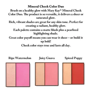 Mary Kay Mineral Cheek Color Duo-You Choose