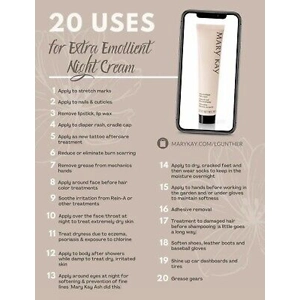 Mary Kay Extra Emollient Night Cream -Choose Size