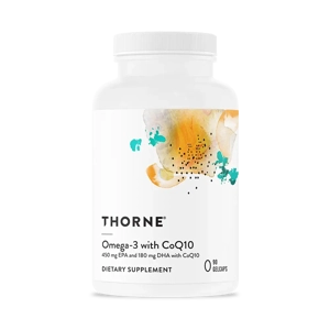 Thorne Research, Omega-3 with/coq10, 90 Gelcaps