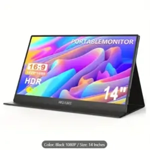 Portable Monitor, Ultra Slim WUAWE 14