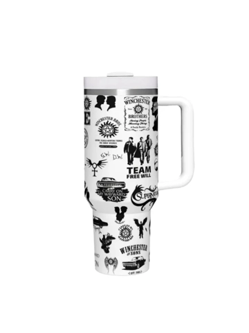 40oz/1183ml stainless steel Supernatural Tumblr
