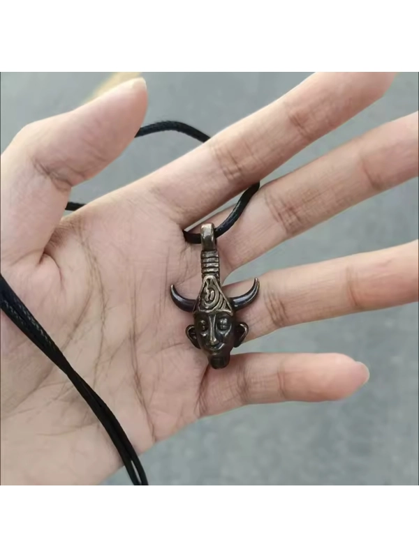 Dean Leather Rope Pendant Amulet