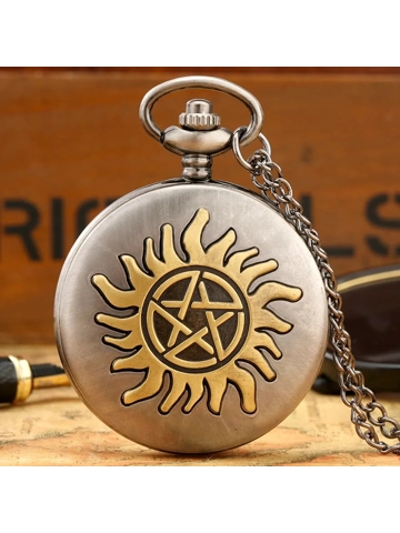 Retro Quartz pocket watch