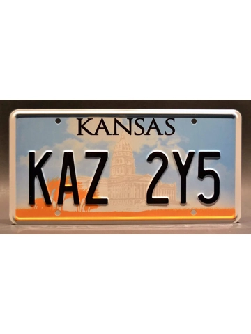 Metal stamped Licence p..