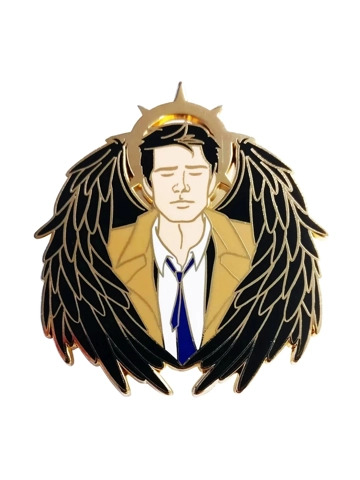 Castiel Enamel Pin