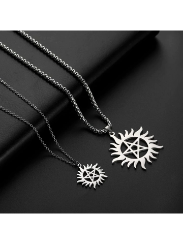 Stainless Steel Pentagr..