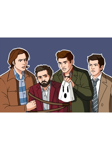 300pcs cartooned puzzle