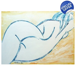 EMILIE 54X73 huile au couteau