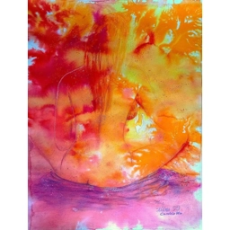 MEDITATION 65X50 Encadré