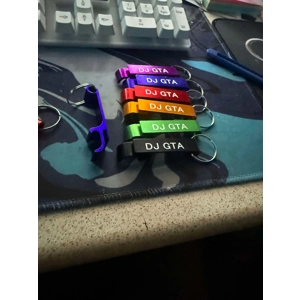 dj gta bottle opener keyring