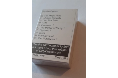 Dirty Cheats Bid Card Board Game LIKE NEW Dirty Cheats Bid Card Board Game LIKE NEW