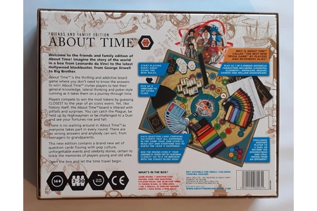 Circa Circa Ltd About Time Friends and Family Edition Board Game COMPLETE Circa Circa Ltd About Time Friends and Family Edition Board Game COMPLETE
