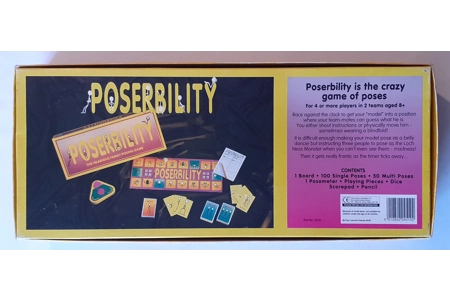 Paul Lamond Games Poserbility Board Game COMPLETE Paul Lamond Games Poserbility Board Game COMPLETE