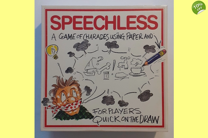 Buffalo Games Speechless Board Game COMPLETE