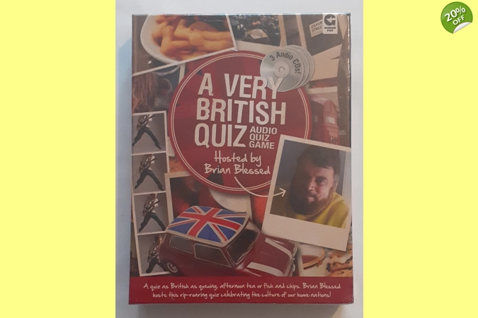 Ginger Fox A Very British Quiz Audio Game Hosted By Brian Blessed NEW