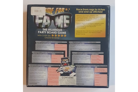 Banter Board Games the Game for Fame Board Game COMPLETE Banter Board Games the Game for Fame Board Game COMPLETE