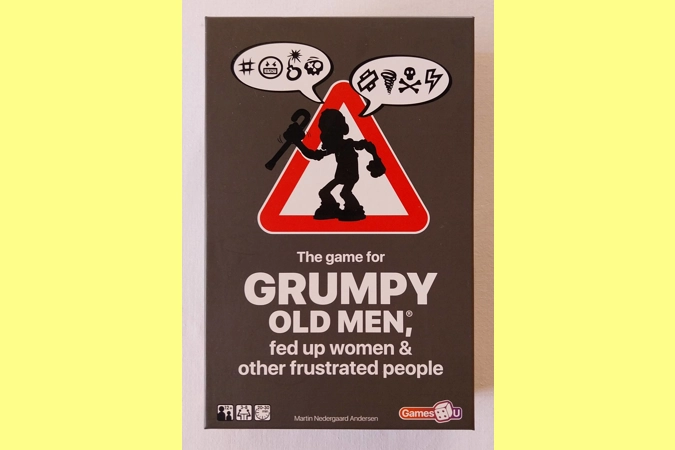 The Game for Grumpy Old Men, Fed Up Women & Other Frustrated People LIKE NEW