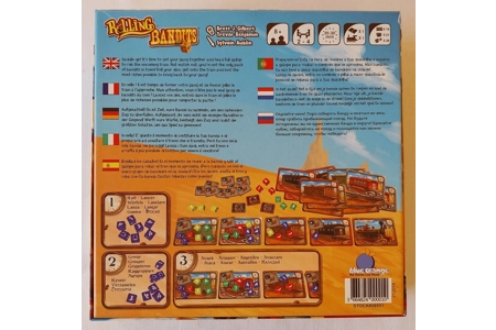 Blue Orange Rolling Bandits Dice Game COMPLETE Blue Orange Rolling Bandits Dice Game COMPLETE