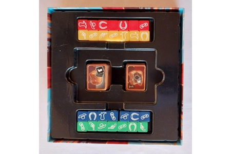 Blue Orange Rolling Bandits Dice Game COMPLETE Blue Orange Rolling Bandits Dice Game COMPLETE