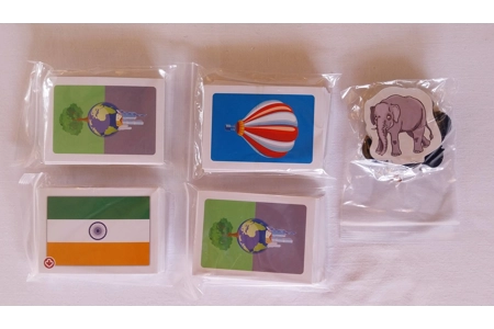 Outset Explore The World Board Game - A Game of Who Where & What! COMPLETE