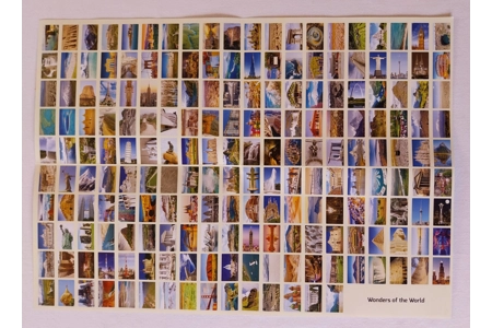 Tactic Wonders Of The World Board Game COMPLETE