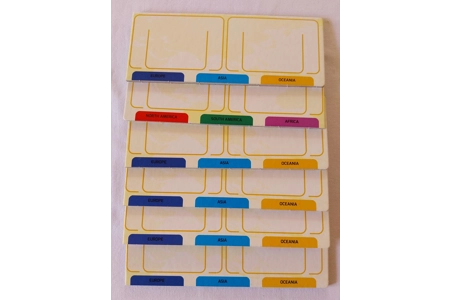 Tactic Wonders Of The World Board Game COMPLETE