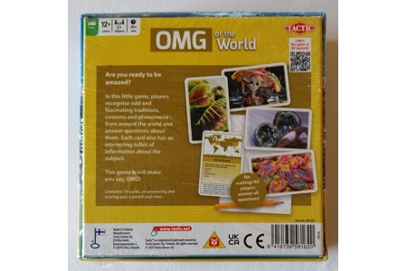 Tactic OMG Of The World Trivia Game NEW Tactic OMG Of The World Trivia Game NEW